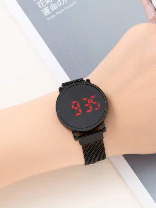 Digital Wrist Watch | Wrist Watch For Men | Wrist Watch For Boys | Wrist Watch For Kids | Best Quality Wrist Watch With Digital Display – Cell Operated Watch – Stainless Steel Watch ( Without Box )